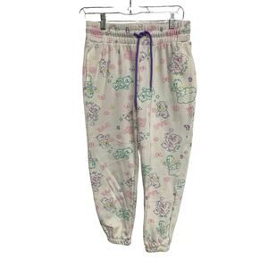 Care Bears Women’s Jogger Sweatpants Size Small | Winter White Lounge Pants